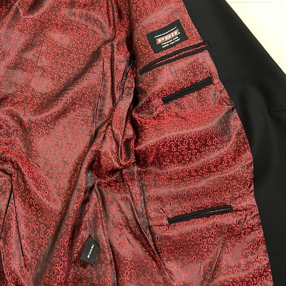 PBR Vintage Western Lined Sport Coat/Suit Jacket - Picture 9 of 9